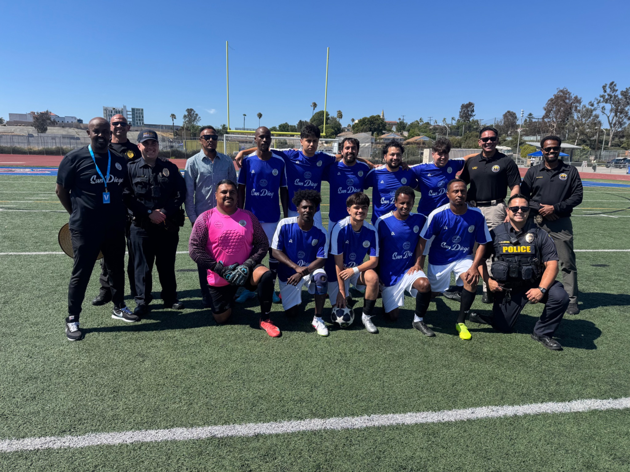 Blue tournament team