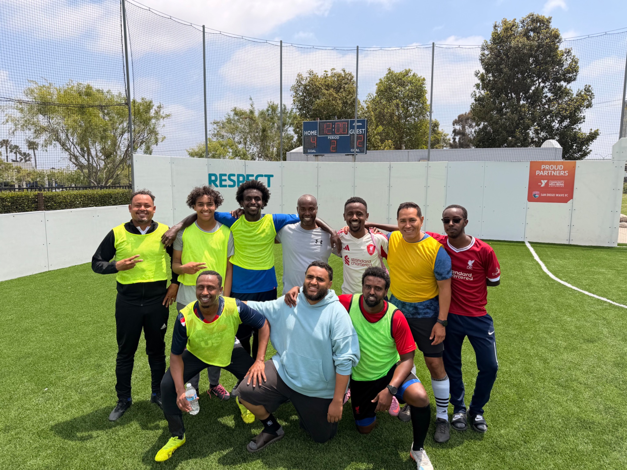 Balboa Soccer Group year-round recreational soccer players